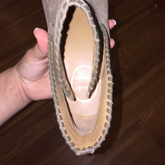 Green Jack Rogers ankle boots/booties size 10 - Picture 7 of 7